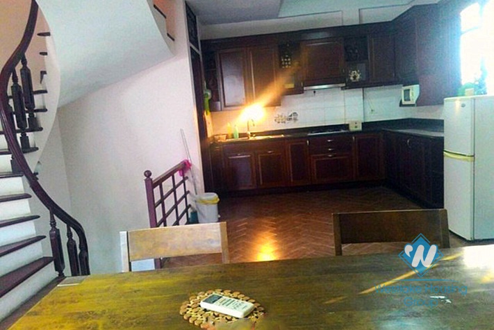 Nice house with fully furnished for rent in Hoang Hoa Tham st, Ba dinh district.